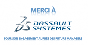 Remerciement Dassault Systemes